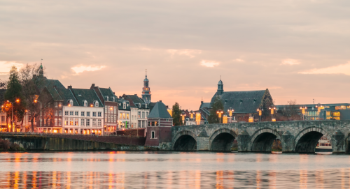 Wintermomente in den Niederlanden und Belgien