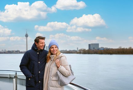Winterliche Hafenstädte